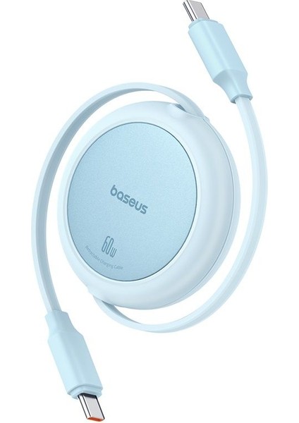 FREE2PULL Mini Charging Cable Usb-C To Usb-C 60W 1m Galaxy Blue