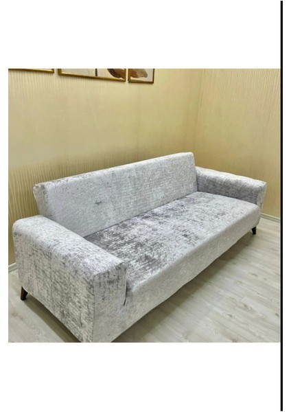 Yumuşacık Yıkanabilir Tüy Leke Tutmayan 3 Kişilik Lastikli Kadife Koltuk Örtüsü Koltuk Kılıfı tekli modelleri