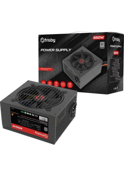 Frısby FR-PS6580P 80+ Power Supply 650W