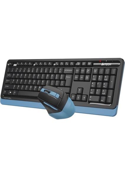 A4 Tech FG1035 Mavi Q mm 2.4g Kablosuz Klavye Mouse Set