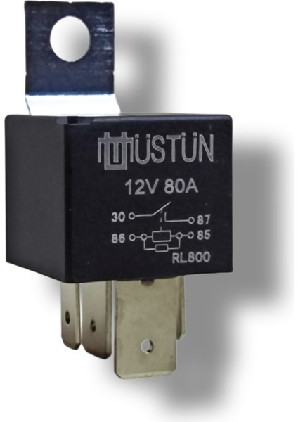 Üstün 12 Volt 80 Amper Röle - Güç Rölesi 80AH 12 Volt modelleri