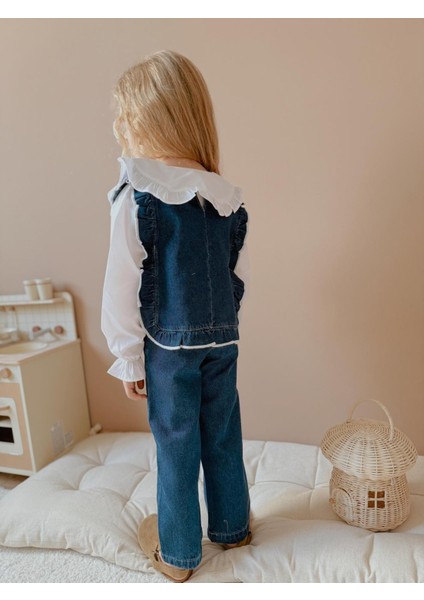 Mia Yelekli Denim Takım fırsatları