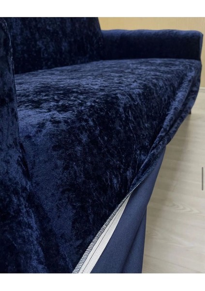 Kadife 3 Lu/3 Kişilik Koltuk Örtüsü Streç Lastikli Esnek, Çekyat, Kanepe Kılıfı, Koltuk Örtüsü 1ADE modelleri