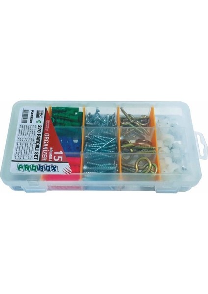 PX05329 270 Parçalı Organizer Set