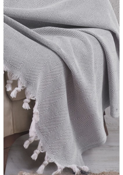 Natural Berjer Koltuk Örtüsü Tekli Koltuk Gri 160X160 modelleri