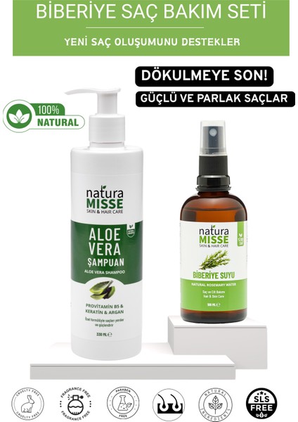 Biberiye Saç Bakım Seti