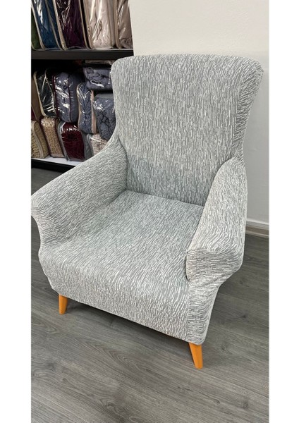 Jakarli Tekli Koltuk Örtüsü Berjer Koltuk Kılıfı fiyatları