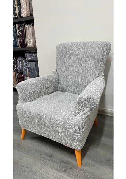 Jakarli Tekli Koltuk Örtüsü Berjer Koltuk Kılıfı indirimleri