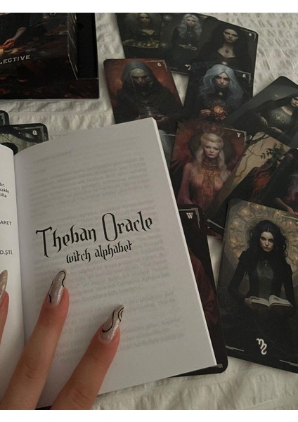 Theban Oracle Witch Alphabet I Cadı Alfabesi ve Kehanet Kartları