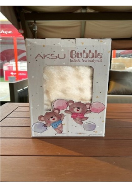 Kutulu Bubble Bebek Battaniyesi 100*120
