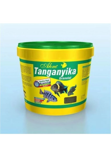 Marin Cichlid Tanganyika Balık Yemi 1.5kg Kovandan Bölme Otçul Yem