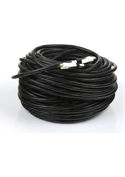 30m 1.4 Aktif HDMI Kablo - 2K 60Hz/4K 30Hz,10 Gbps,Sinyal Güç.Altın Uç,Ağ Desteği (DK-HD-CV14L3000A)