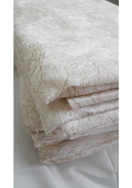 Krem Süngerli Koltuk Çekyat Örtüsü Damar Desenli Parlak fiyatları