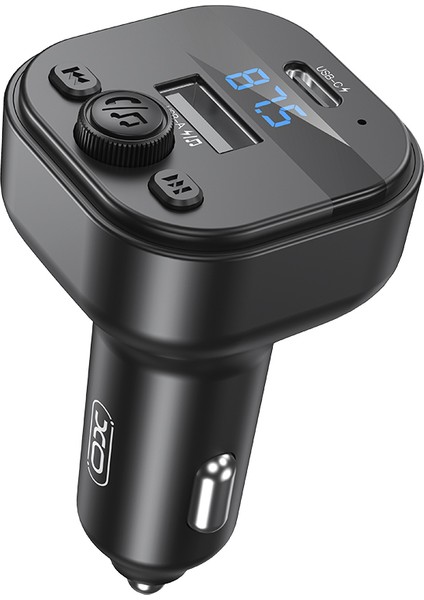 Araç Mp3 Şarj Cihazı BCC18- 15W Pd Hızlı Şarj,bt V5.3,fm Verici,çift USB Portu,kısa Devre Koruma