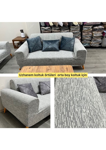 Jakarli 2kişilik Orta Boy Koltuk Örtüsü, Çekyat Kanepe Kılıfı (1ADET Ürün Fiyatıdır)