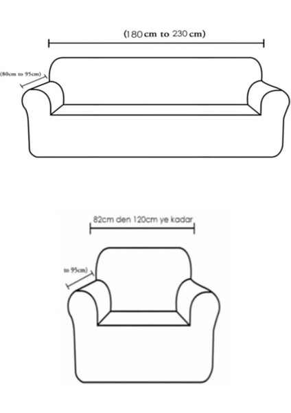 Jakarli Koltuk Kılıfı,koltuk Örtüsü Takımı 3 3 1 1 Lastikli,yıkanabilir,dayanaklıdır fiyatları