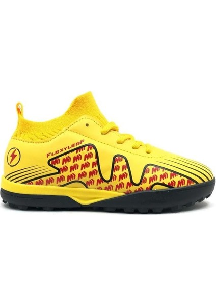 Pele Erkek Çocuk Çoraplı Halı Saha Futbol Ayakkabı