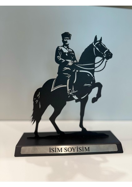 Atatürk Temalı Masaüstü Isimlik 25 x 22 cm