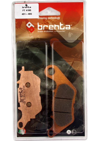 Mt-25 / R-25 Arka Fren Balatası Brenta