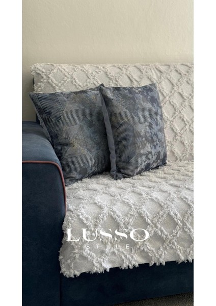 Siena Koltuk Örtüsü Gri 180 x 240