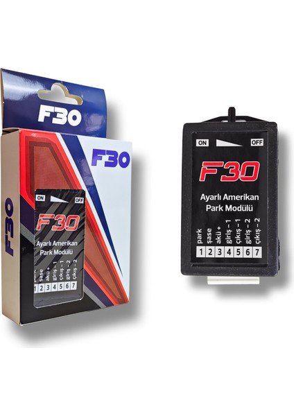 Ayarlı Amerikan Park Modülü F30 - Amerikan Park