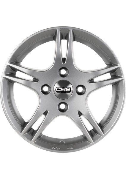-384-05 6.5X15" -4X108 ET15 65.1 Complete Matt Black Jant (4 Adet)