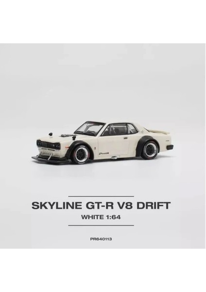 Pop Raceskylinegt-R V8 Drift (Hakosuka) PR-64-113