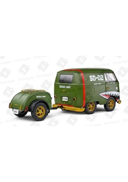 Volkswagen Kool Kombi 1950 Army Fighter