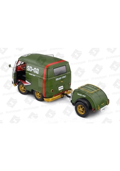Volkswagen Kool Kombi 1950 Army Fighter