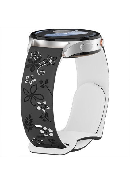 Huawei Watch Gt2 Gt3 42MM Ile Uyumlu Floraflex Çiçek Desenli Silikon Kordon fiyatları