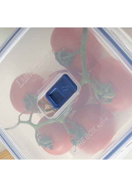 Luminarc Pure Active Kare Cam Saklama Kabı Seti 6 Parça