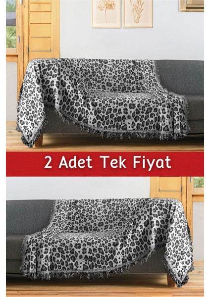 Ikili Set Dokuma Koltuk Örtüsü Seti 170X220CM