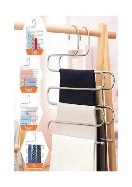 Krom Pantolon Askısı modelleri