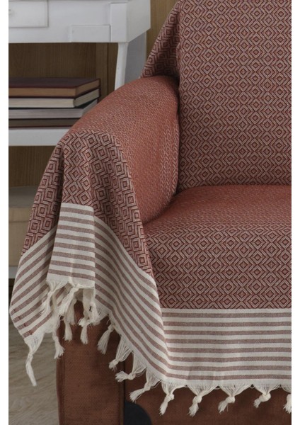 Kiremit Kolları Örten Organik Buldan Bezi Battal Boy 180 x 300 cm Koltuk Kanepe Çekyat Örtüsü Pamuk fiyatları