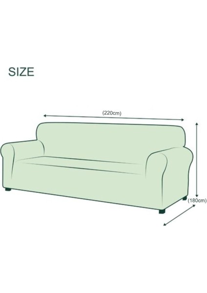 Vizon Kaymaz Çift Taraflı Çekyat Koltuk Örtüsü Şal modelleri