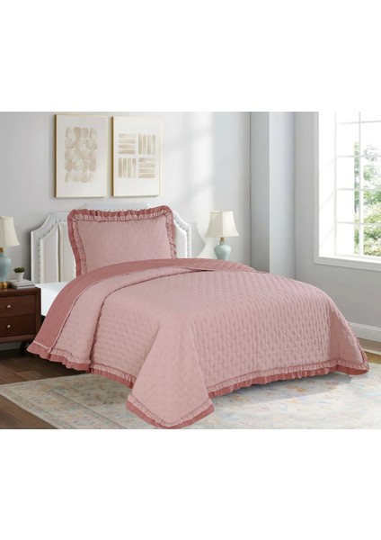 Yünteks Dainty Home Tek Kişilik Yatak Örtüsü Lara