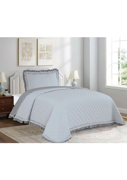 Yünteks Dainty Home Tek Kişilik Yatak Örtüsü Lara