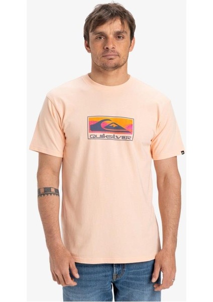 Ev Gradıent Box Ss Erkek Tişört Turuncu EQYZT08045-MEF0