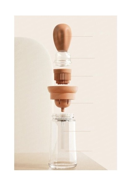 Silikon Hazneli Fırçalı Yağdanlık fiyatları