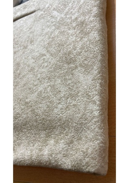 Bej Kadife Süngerli Kaymaz Koltuk ve Çekyat Örtüsü 170*210 cm 1ADET