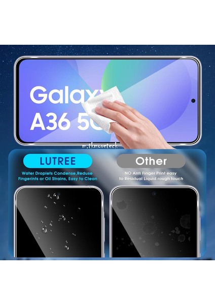 Samsung Galaxy A36 / A56 Uyumlu Ekran Koruyucu Kırılmaz Cam 9h Temperli Ekran Camı Şeffaf Passifik