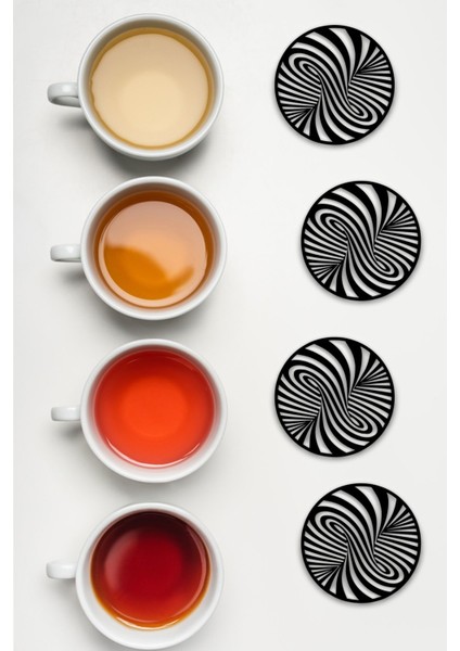 Bardak Altlığı, 3D Baskı, Dayanıklı ve Şık Tasarım, 4 Adet fiyatları