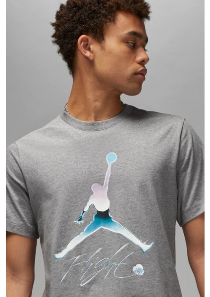 Air Jordan Mj Brand Graphic Crew Erkek Gri Spor Tişört fiyatları