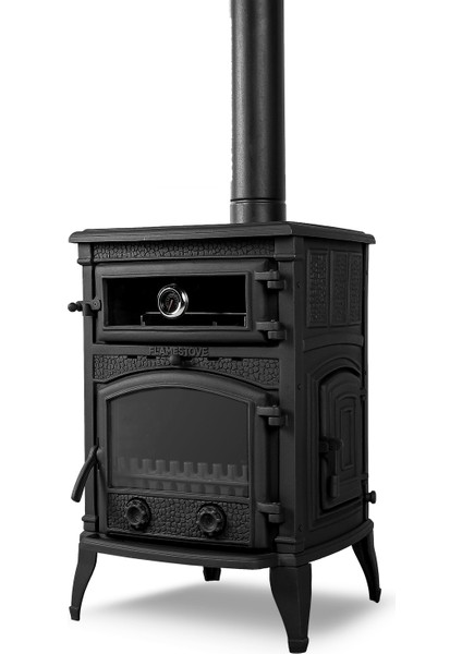 Flamestove FS-13YK Sirius Mega Tek Camlı Kuzineli Yan Kapaklı