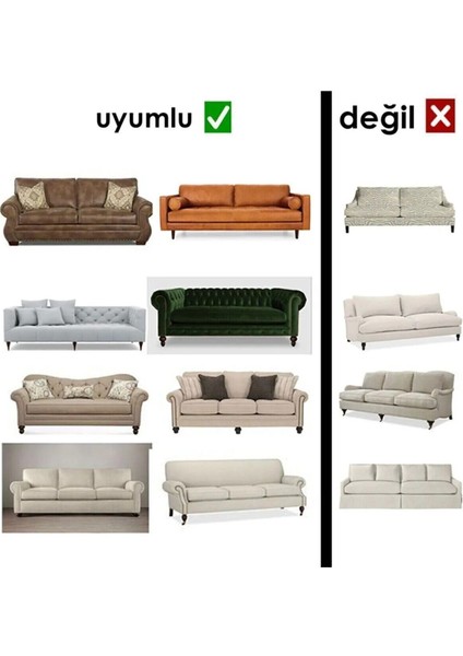 Jakarlı 3 3 1 1 Lastikli Kanepe Örtüsü | Lastikli Koltuk Örtüsü | Koltuk Kılıfı Takımı fırsatları