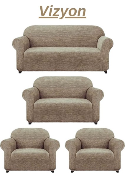 3+2+1+1 Dokuma Jakar Koltuk Takımı Örtüsü. Lastikli, Esnek, Yıkanabilir Koltuk, Kanepe,çekyat Kılıf