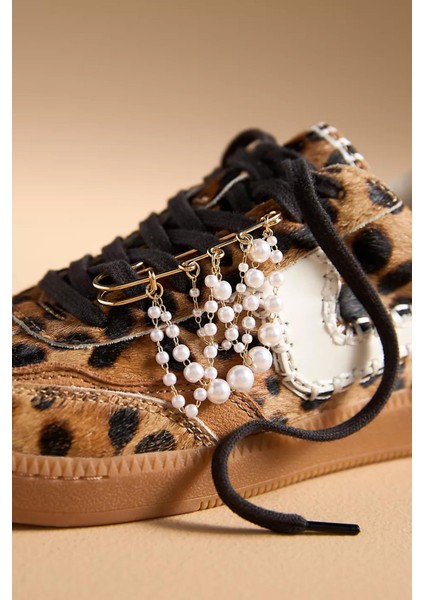 Inci Detaylı Kadın Broş Çok Amaçlı Charm Ayakkabı Süsü