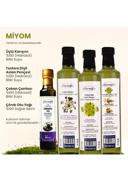 Miyom Destek Seti – Miyomlarla Mücadelede Doğal Destek fiyatları