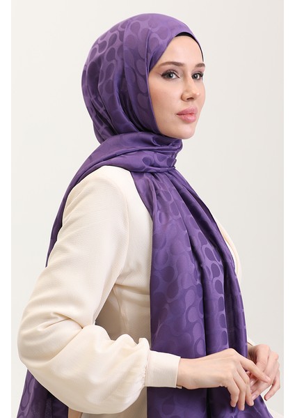 Bloom Desen Jakar Şal 90183-04 Mor fiyatları