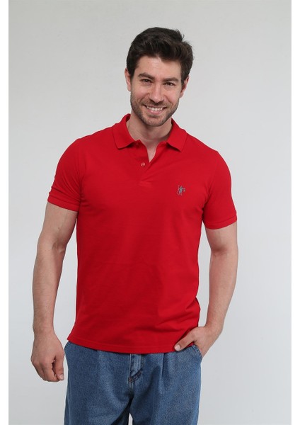 Dawn - Kirmizi Polo T-Shirt